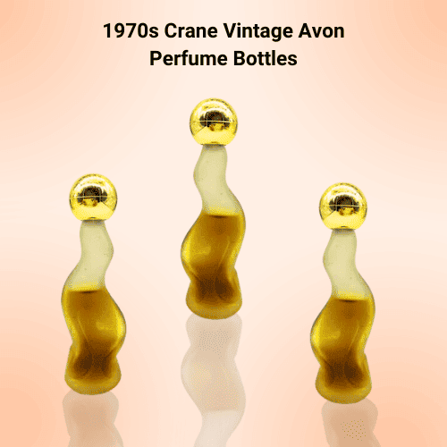 1970s Crane Vintage Avon Perfume Bottles
