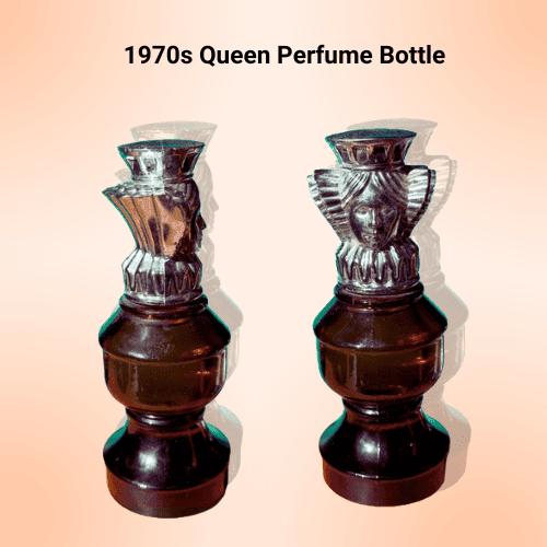1970s Queen Perfume Bottle