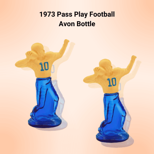 1973 Pass Play Football Avon Bottle