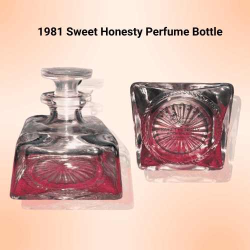 1981 Sweet Honesty Perfume Bottle