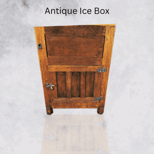Antique Ice Box Based On Exterior