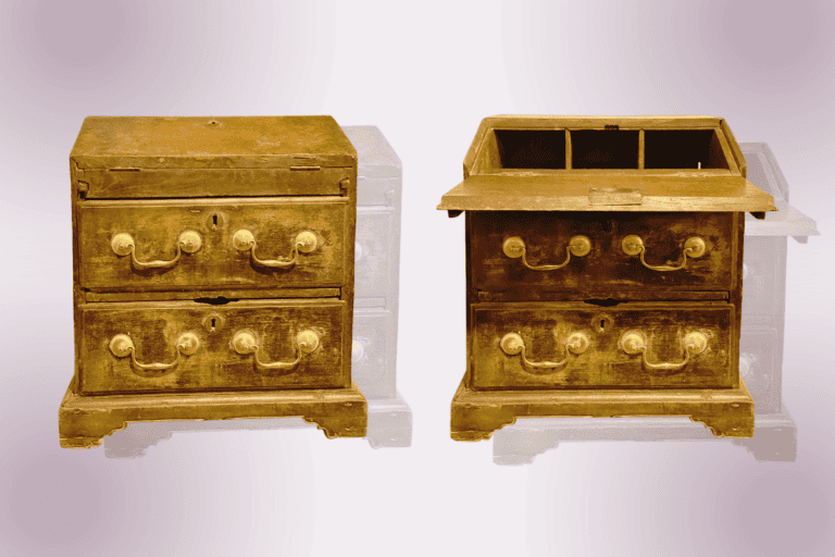 Most Valuable Antique Drop Front Secretary Desks (Rarest Sells for $37,500)
