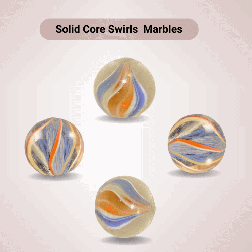 Solid Core Swirls  Marbles