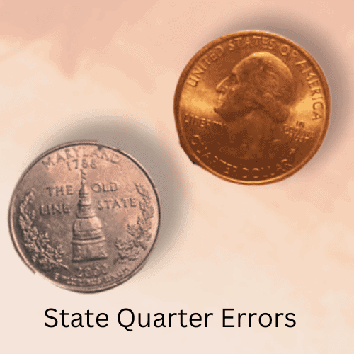 State Quarter Coins With Errors