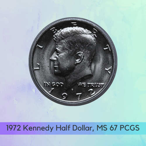 Half Dollar Value - MS 67 PCGS