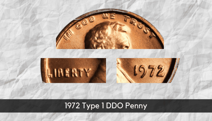 1972 Type 1 DDO Penny