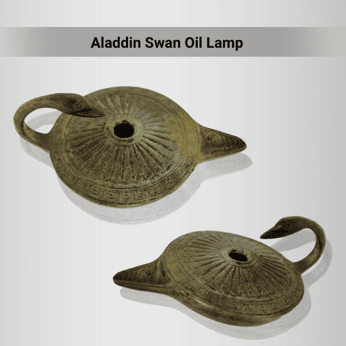 Aladdin Swan Oil Lamp