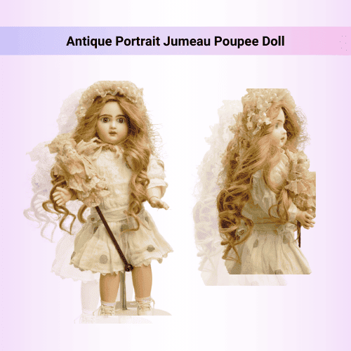 Antique Portrait Jumeau Poupee Doll