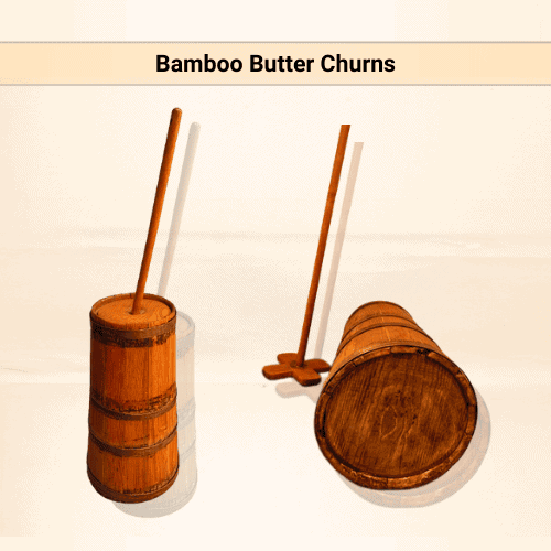 Bamboo Butter Churns
