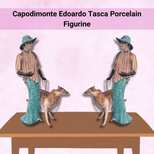 Capodimonte Edoardo Tasca Porcela Figurine