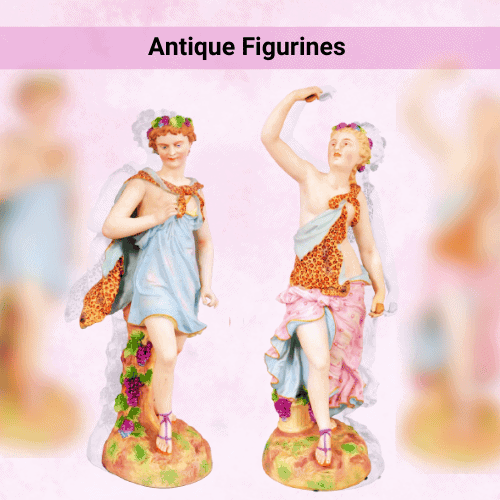 Collectors of antique figurines