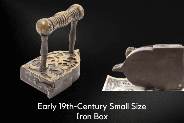 Antique Irons Value - Early 19th-century Small Size Iron Box