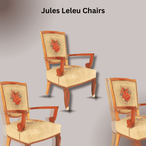 Jules Leleu Chairs