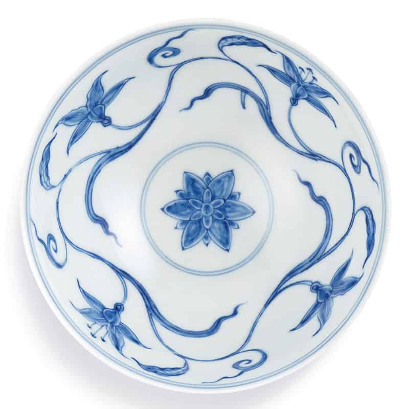 Most Valuable Fine China - Chenghua Blue and White Palace Bowl