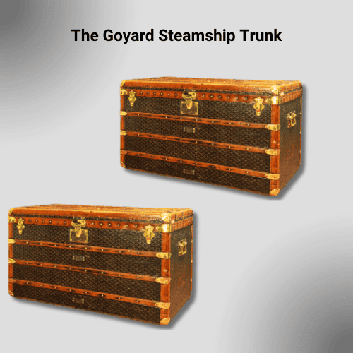 The Goyard Steamship Trunk