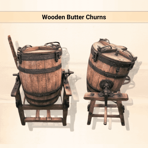 Wooden Butter Churns
