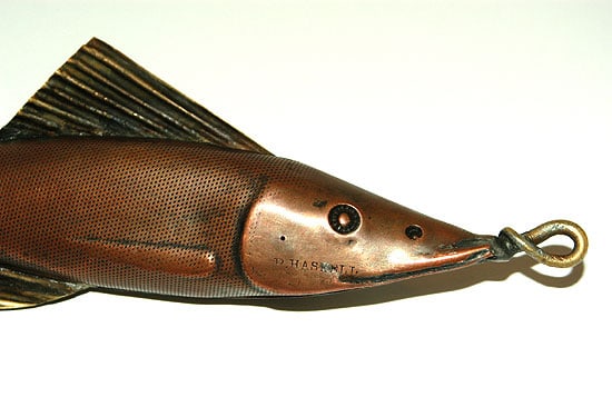 World’s Most Valuable Fishing Lure Giant Haskell Minnow