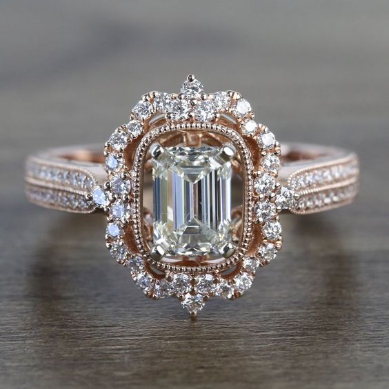Cushion Cut Diamond Engagement Ring | Miss Diamond Ring