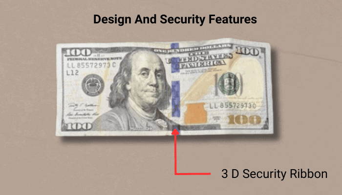 $100 Design And Security Features