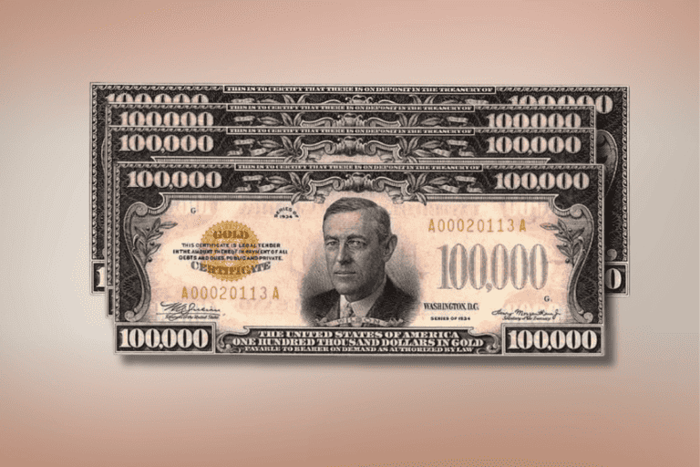 The History And Facts About The Rare 500,000 Dollar Bill