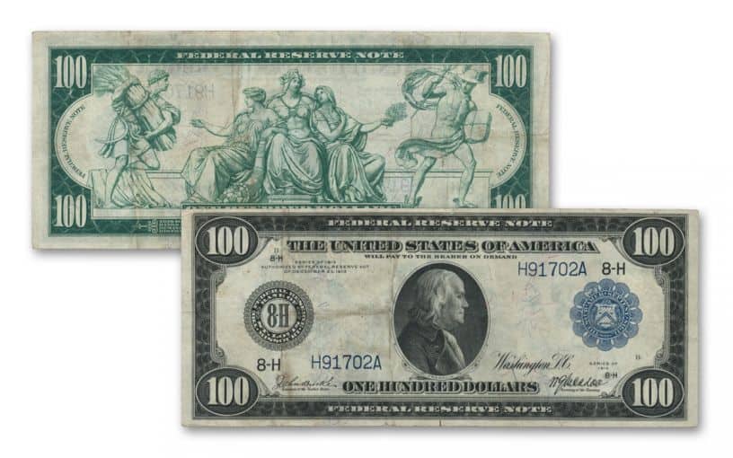 1914 $100 Bill
