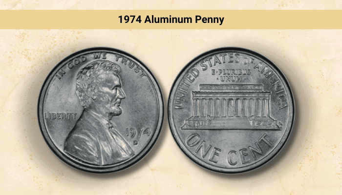 1974 Aluminum Penny