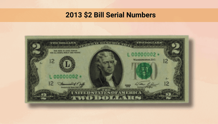 2013 2 Bill Radar Serial Numbers