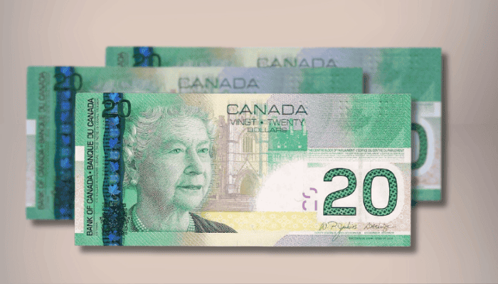 Canadian 20 Bill