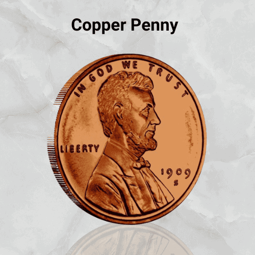 Copper Penny Coin