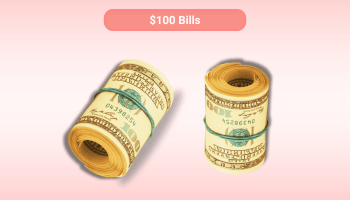 Investment Of $100 Bills 