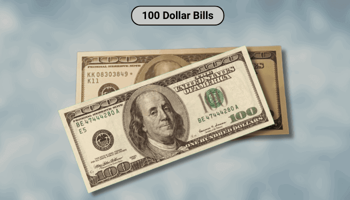 Old 100 Dollar Bills In Daily Transactions