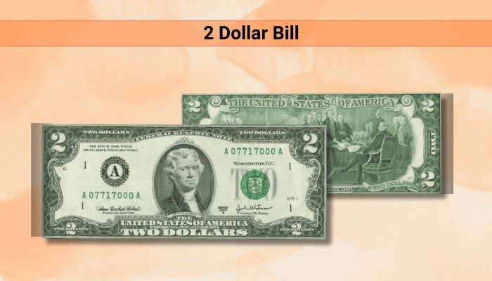 Origins Of The 2 Dollar Bill