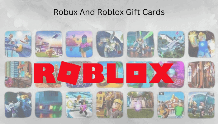 Robux And Roblox Gift Cards