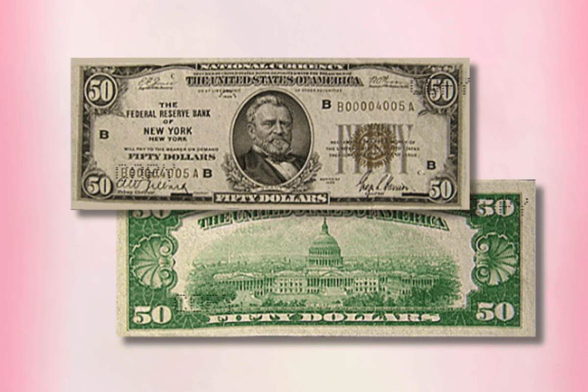 $50 Bills Through History