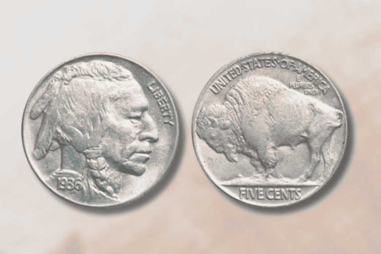 The Rare And Valuable 1936 Buffalo Nickel With No Mint Mark
