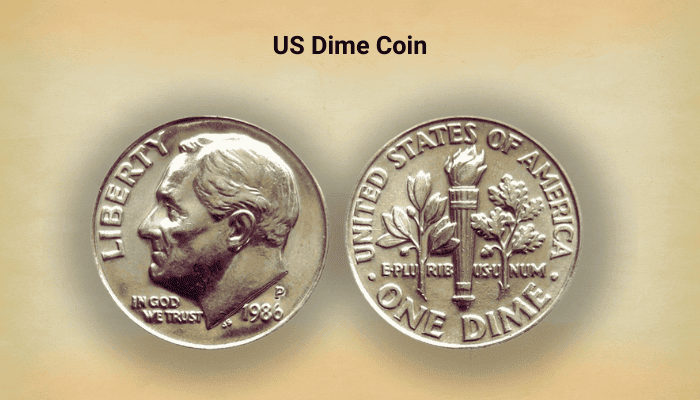US Dime Coin