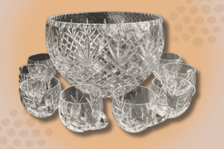 Antique Cut Glass Punch Bowl: A Comprehensive Guide