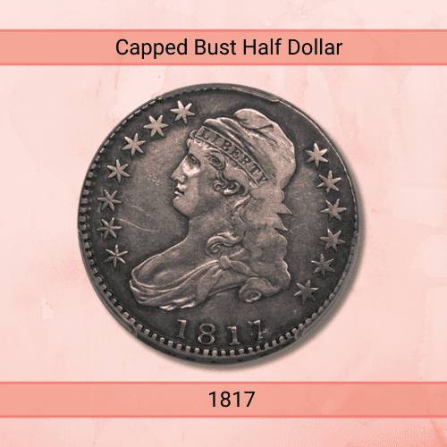 1817 Capped Bust Half Dollar