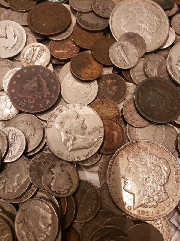 WORLD VINTAGE! RARE OLD COINS 5 OLD COIN LOT* COLLECTIBLES*