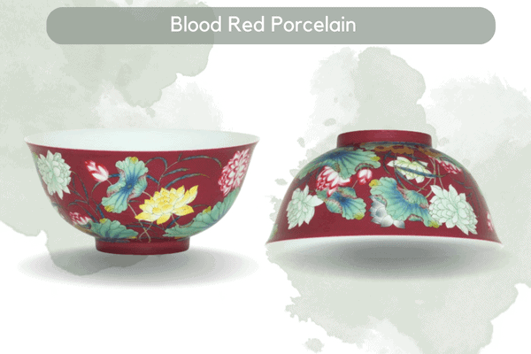 Most Valuable Fine China - Blood Red Porcelain