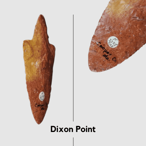 Valuable And Rare Arrowheads - Dixon point