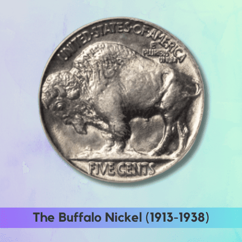 Buffalo Nickel reverse 