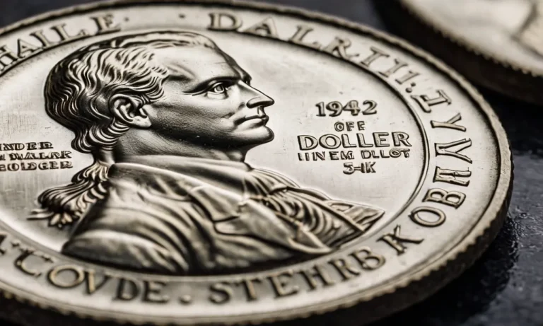 Where Is The Mint Mark On A 1942 Half-Dollar?