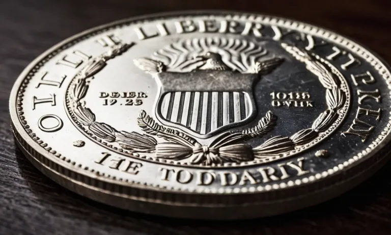 Where Is The Mint Mark On A Liberty Silver Dollar