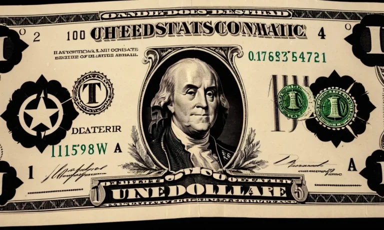Why Is There A Star On My Dollar Bill?